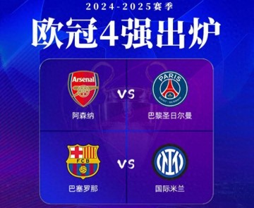 欧战乱了,4强全部出炉!英超4队最多,诞生2大黑马,德甲遭团灭