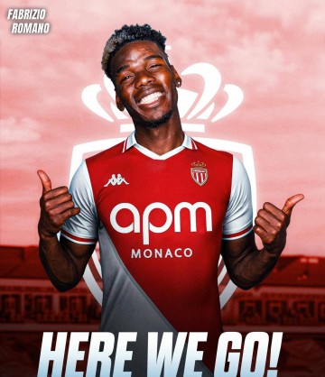 保罗・博格巴正式加盟摩纳哥,重返职业足坛!
