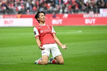 中村敬斗本赛季法甲打进11球,刷新日本球员法甲单赛季进球纪录